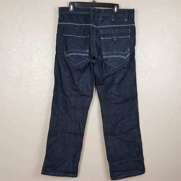 Parish Jeans Men's Size 36 Blue Denim TH24* - Picture 4 of 7
